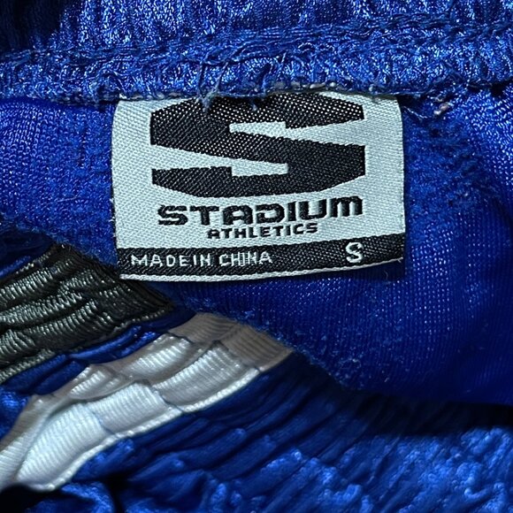 VTG Men's Stadium Athletic Basketball Shorts UK Kentucky Blue White Size S Small - Picture 5 of 7